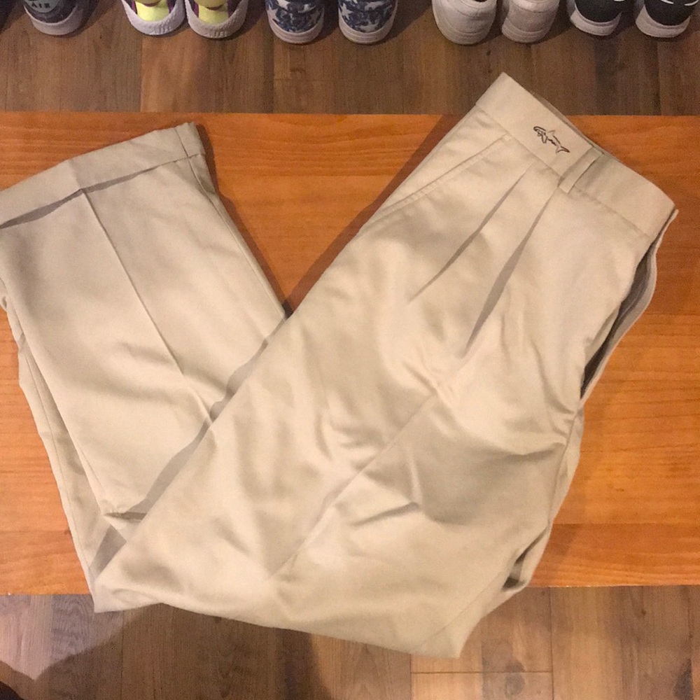 Greg Norman pleated golf pant